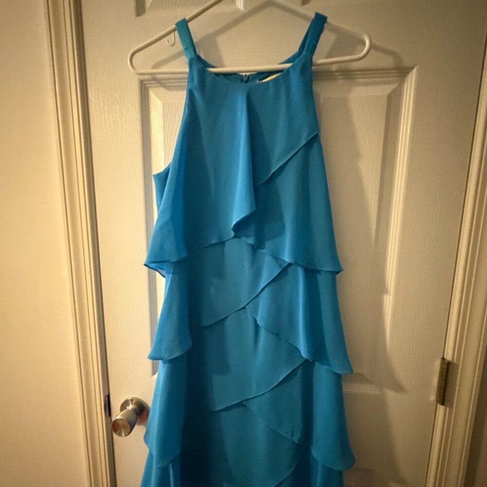Turquoise Retro Dress